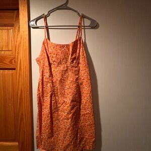 Wild Fable Vibrant Orange Floral Top